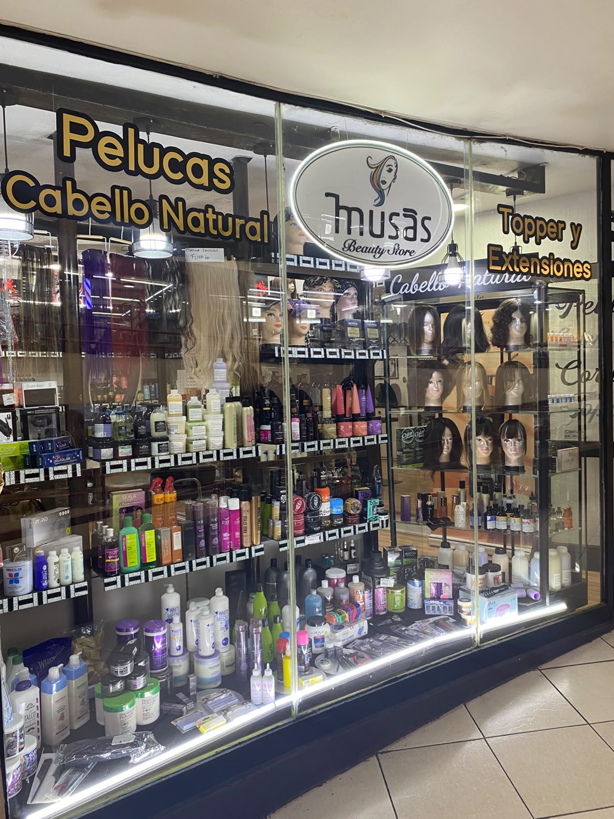 Fachada de Musas Beauty Store